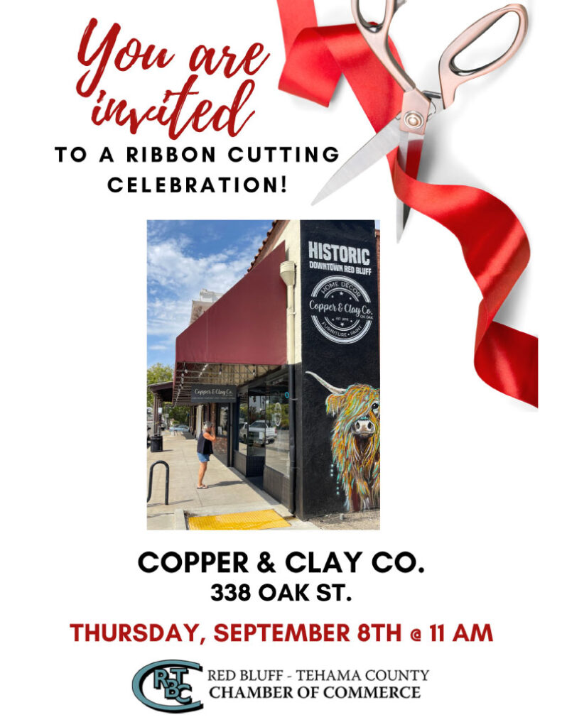 Ribbon Cutting Celebration - Copper & Clay Co.