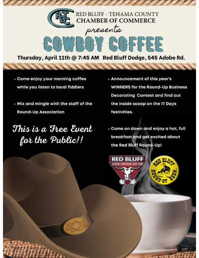 Red Bluff Roundup Cowboy Coffee