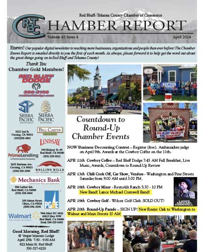 April 2024 Red Bluff Chamber Newsletter